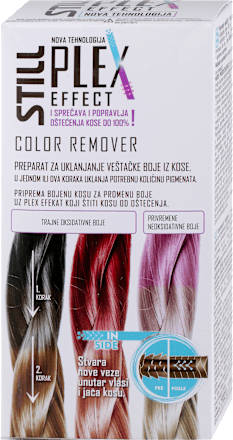 PLEX COLOR REMOVER - set STILL
