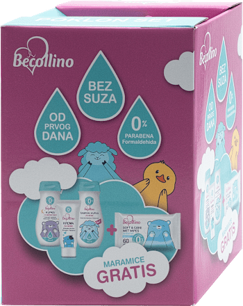 POKLON SET za negu beba Becollino