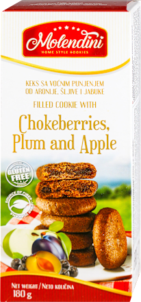 KEKS SA VOĆNIM PUNJENJEM od aronije, šljive i jabuke Molendini