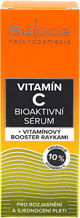 Pleťové bioaktívne sérum Vitamín C + vitamínový booster Raykami Saloos