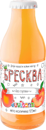Dečiji kašasti voćni nektar - breskva, od 4. meseca juvitana