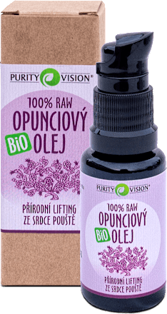Opunciový olej 100 % raw  Purity Vision