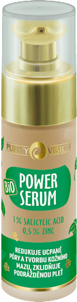 Pleťové sérum Bio Power 1 % Salicylic Acid, 0,5 % Zinc Purity Vision