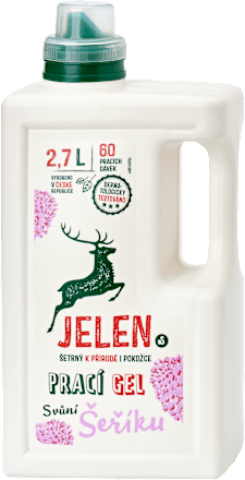 univerzální prací gel s vůní šeříku JELEN
