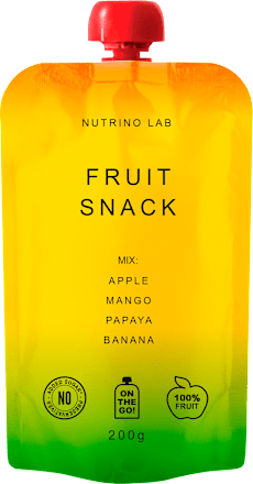 Voćni snack – jabuka, mango, papaja i banana Nutrino Lab