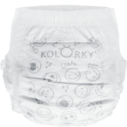 Nočné plienkové nohavičky Deluxe Velvet Sleepy - XL (12-16 kg) Kolorky
