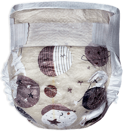 Plienky Night Moments veľkosť XL (12 - 25 kg) - Universe Kolorky
