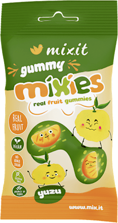 želé ovocné bonbóny Mixies Yuzu mixit