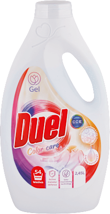 Prací gél na farebnú bielizeň Color Care  Duel
