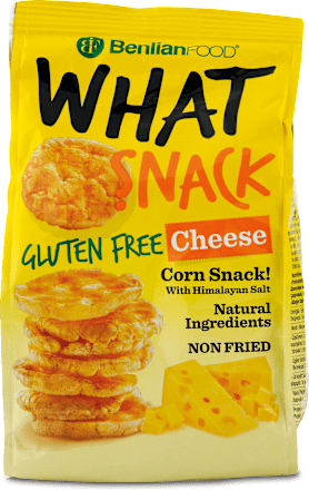 Kukuričný snack What Snack so syrom benlian