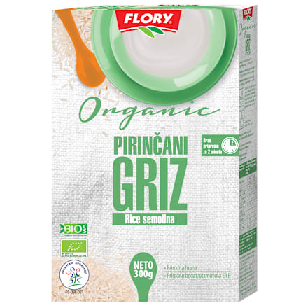 Organic PIRINČANI GRIZ  FLORY