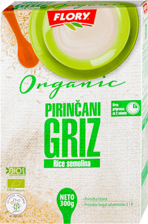 Organic PIRINČANI GRIZ  FLORY