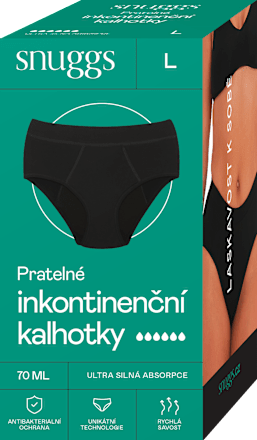 inkontinenční kalhotky, velikost L snuggs