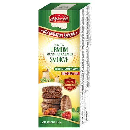 KEKS SA URMOM I VOĆNIM PUNJENJEM OD SMOKVE Molendini