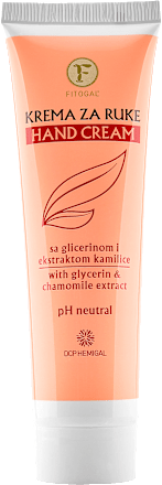 Krema za ruke, sa glicerinom i ekstraktom kamilice  FITOGAL