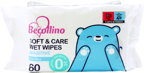  Soft&Care SENSITIVE vlažne maramice Becollino