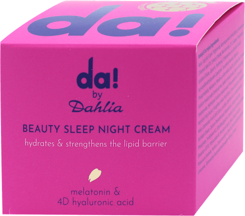 da! by Dahlia noćna krema za lice Dahlia