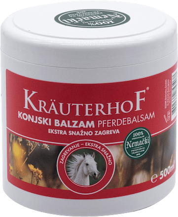 Konjski balzam, sa efektom zagrevanja KRÄUTERHOF