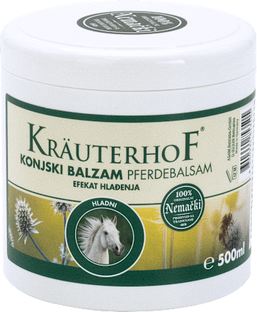 KONJSKI BALZAM sa efektom hlađenja KRÄUTERHOF
