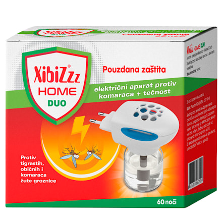 HOME DUO Električni aparat protiv komaraca + tečnost esensa