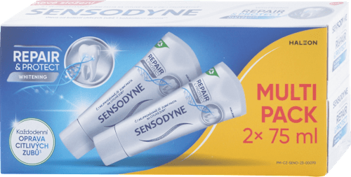 Zubná pasta Repair & Protect Whitening - 2 x 75 ml Sensodyne