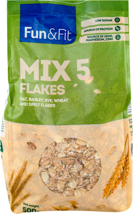 Mix 5 pahuljica Fun&Fit