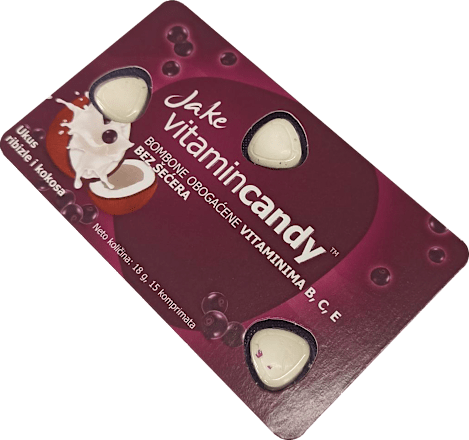 vitamincandy - kokos i crna ribizla Jake
