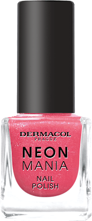 lak na nehty mini Neon Mania 7 Coral sunset Dermacol