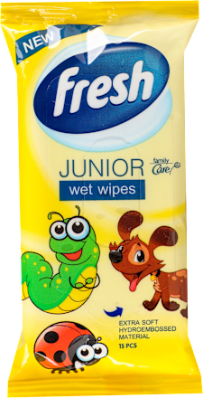 JUNIOR vlažne maramice  fresh