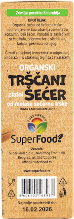 TRŠČANI ŠEĆER  SUPERFOOD