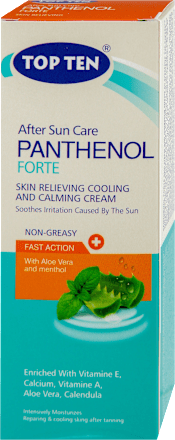 PANTHENOL FORTE krema za negu kože nakon sunčanja TOP TEN