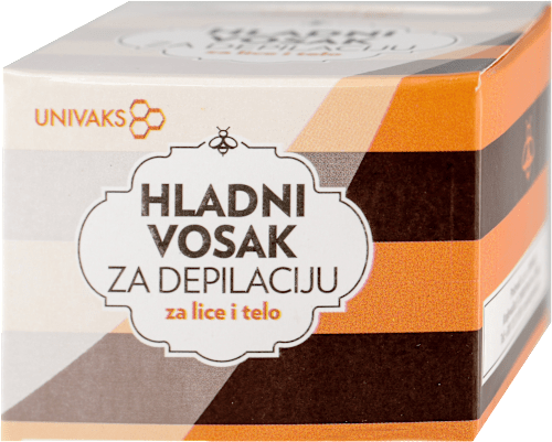 HLADNI VOSAK ZA DEPILACIJU za lice i telo UNIVAKS