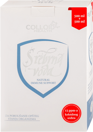 Srebrna voda - ZA POBOLJŠANJE OPŠTEG STANJA ORGANIZMA COLLOID