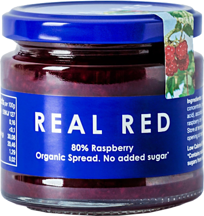 Organski voćni namaz od maline REAL RED