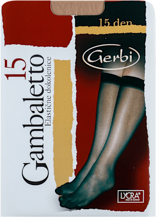 GAMBALETTO dokolenica, 15 DEN, boja kože Gerbi