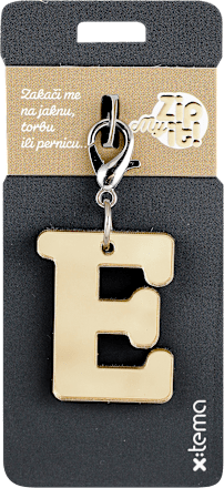 Privezak u obliku slova E FORGIFT