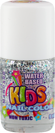 KIDS WATER BASED dečiji lak za nokte - silver Manoard