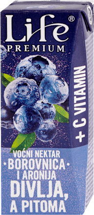 Life PREMIUM - borovnica i aronija  nectar
