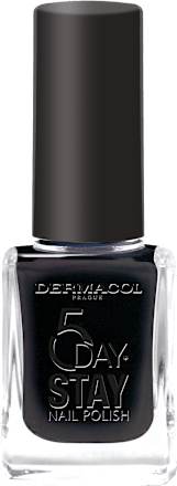 lak na nehty 5 Day Stay 55 Black Onyx Dermacol