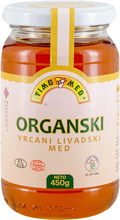 VRCANI LIVADSKI MED - ORGANSKI TIMOMED