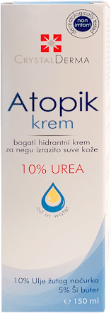 Atopik krem 10% urea CrystalDerma