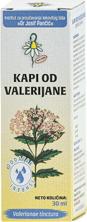 Kapi od valerijane Institut  „Dr Josif Pančić“