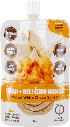 ORAH + BELI ČOKO NAMAZ Cold Pressok