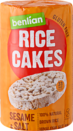 RICE CAKES pirinčane galete - susam i so benlian
