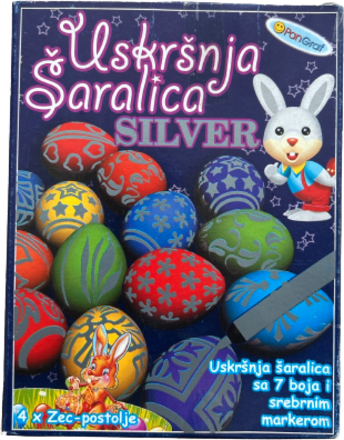 Uskršnja šaralica Silver  Dekoracije