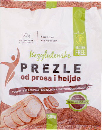 Bezglutenske prezle od heljde i prosa  Aleksandrija