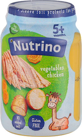 Pire od mesa - piletina i povrće, od 5. meseca Nutrino