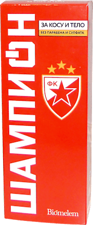 FK Crvena Zvezda Šampion gel za tuširanje  Biomelem