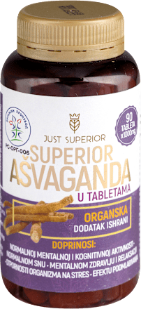 SUPERIOR AŠVAGANDA u tabletama JUST SUPERIOR