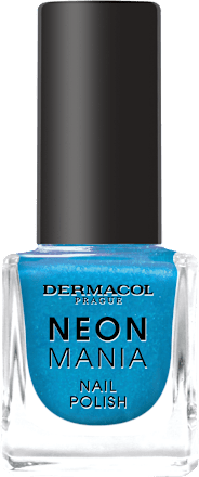 lak na nehty mini Neon Mania 6 Azure aqua Dermacol